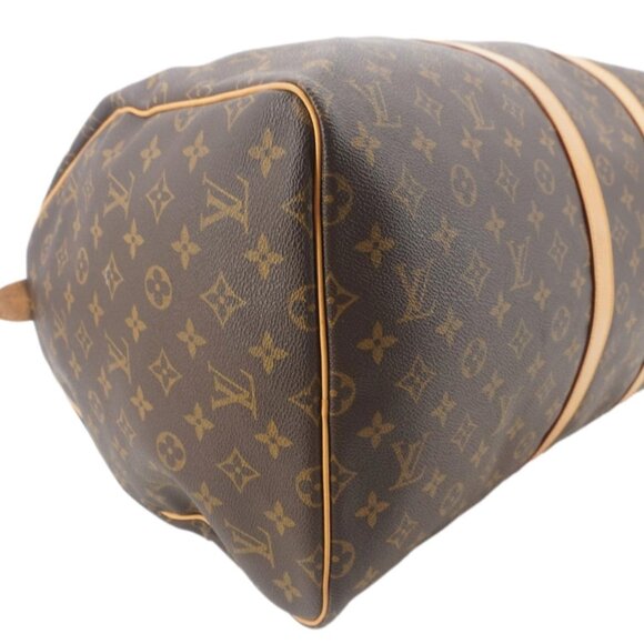 Louis Vuitton  Keepall 55 Monogram Canvas Boston Bag Brown - Picture 7 of 12